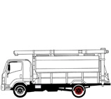 شاحنة نقل مواد سائبة 4 × 2