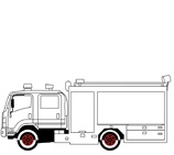 شاحنة الاطفاء 4 × 4