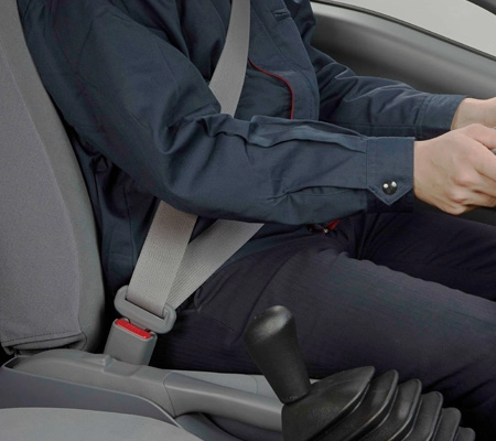 ELR 3-point system seatbelts