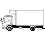 شاحنة نقل ثلاجة 4 × 2